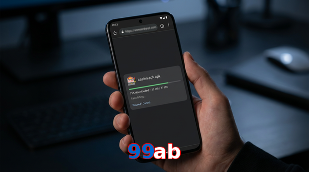 Main screen of 99Ab apk page for PK players